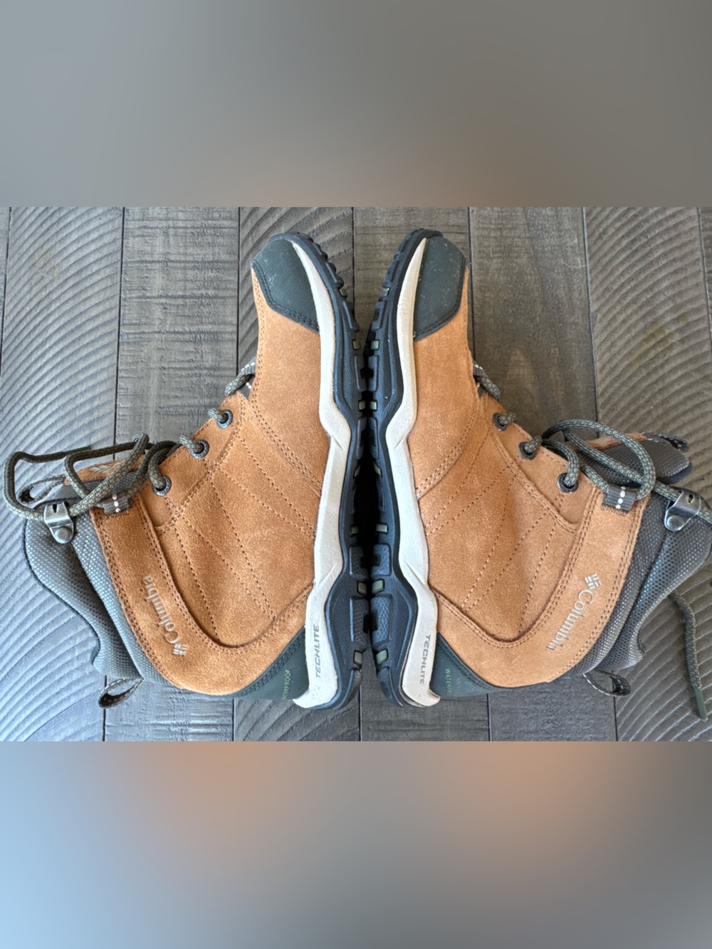 Columbia Fire Venture Mid Waterproof Suede Hiking Boot - Women's Size 6.5 - Picture 9 of 14